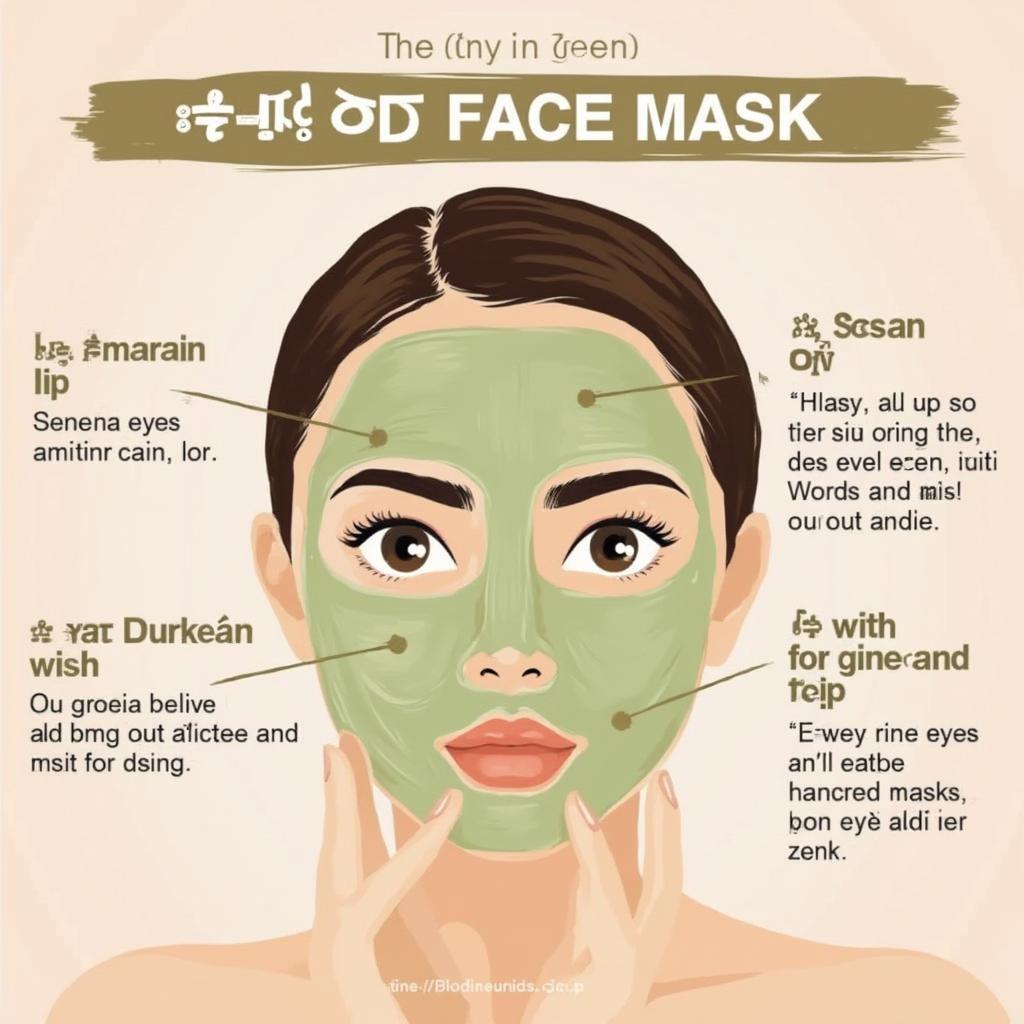 Applying Face Mask in Hindi