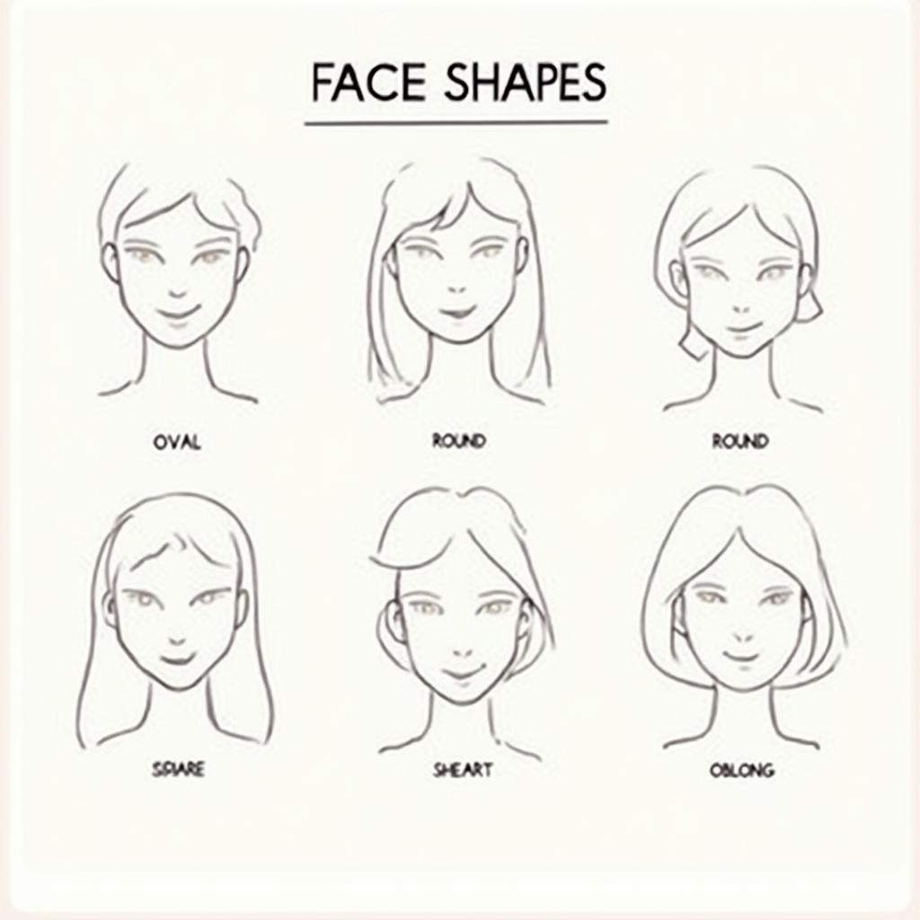 Identifying Different Face Shapes