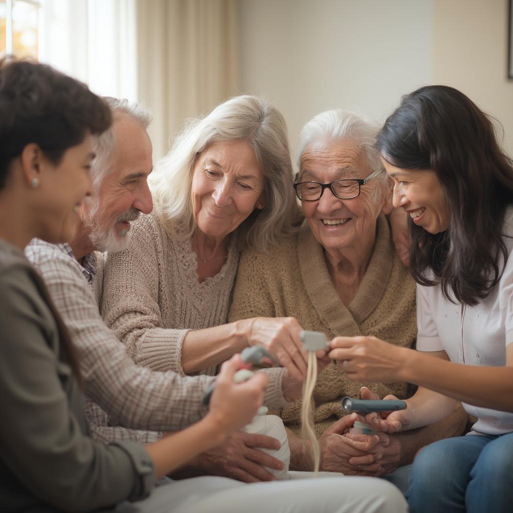 Family support for aging parents