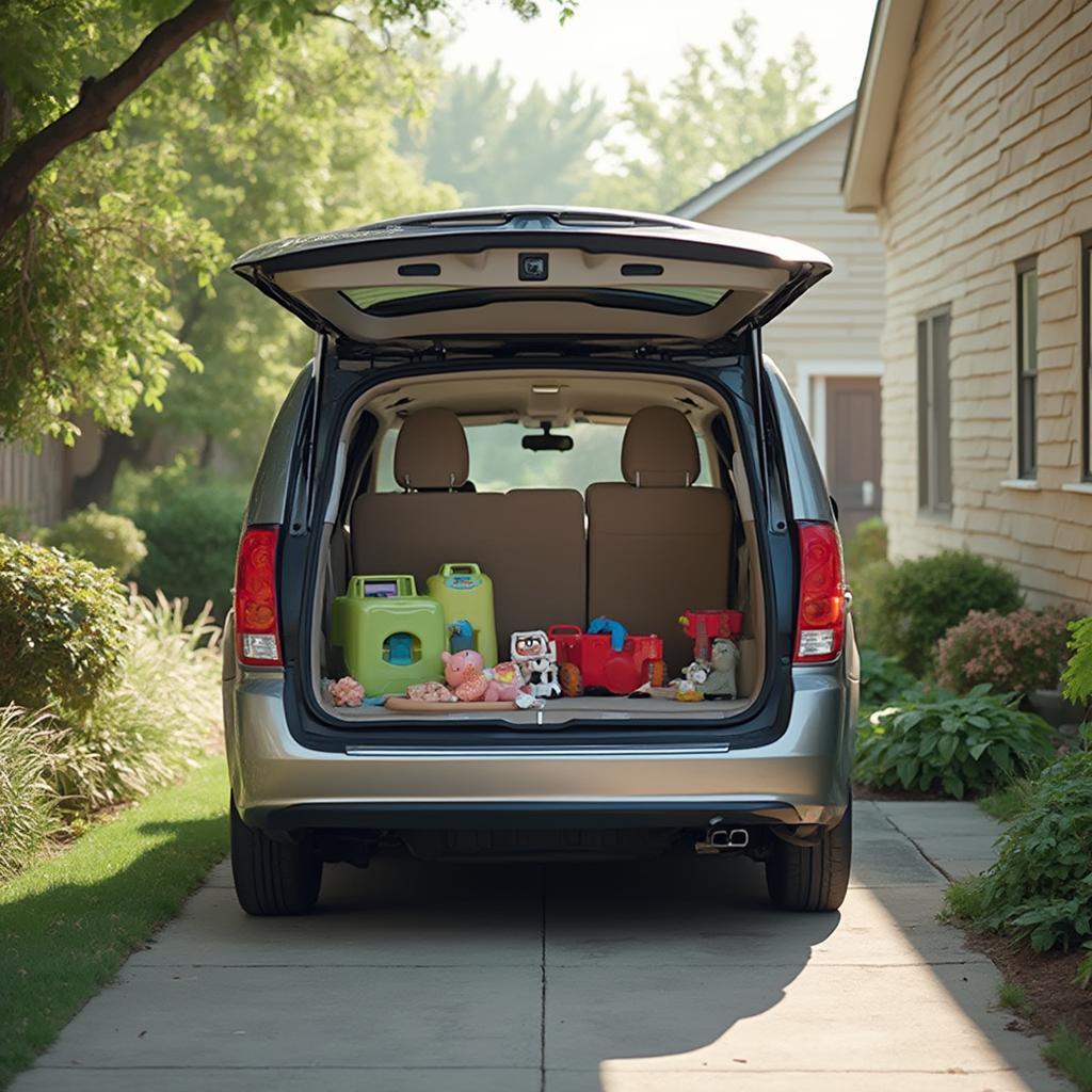 Family Minivan Reflecting Practical Personality