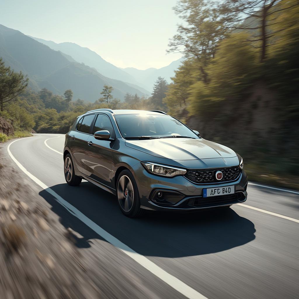 Fiat Tipo Performance and Handling on a European Road