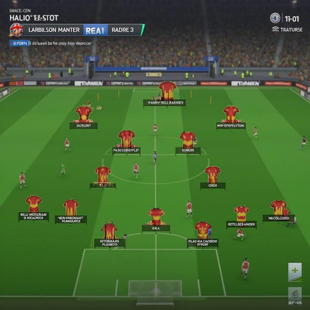 Setting Tactics in FIFA 20 RTG