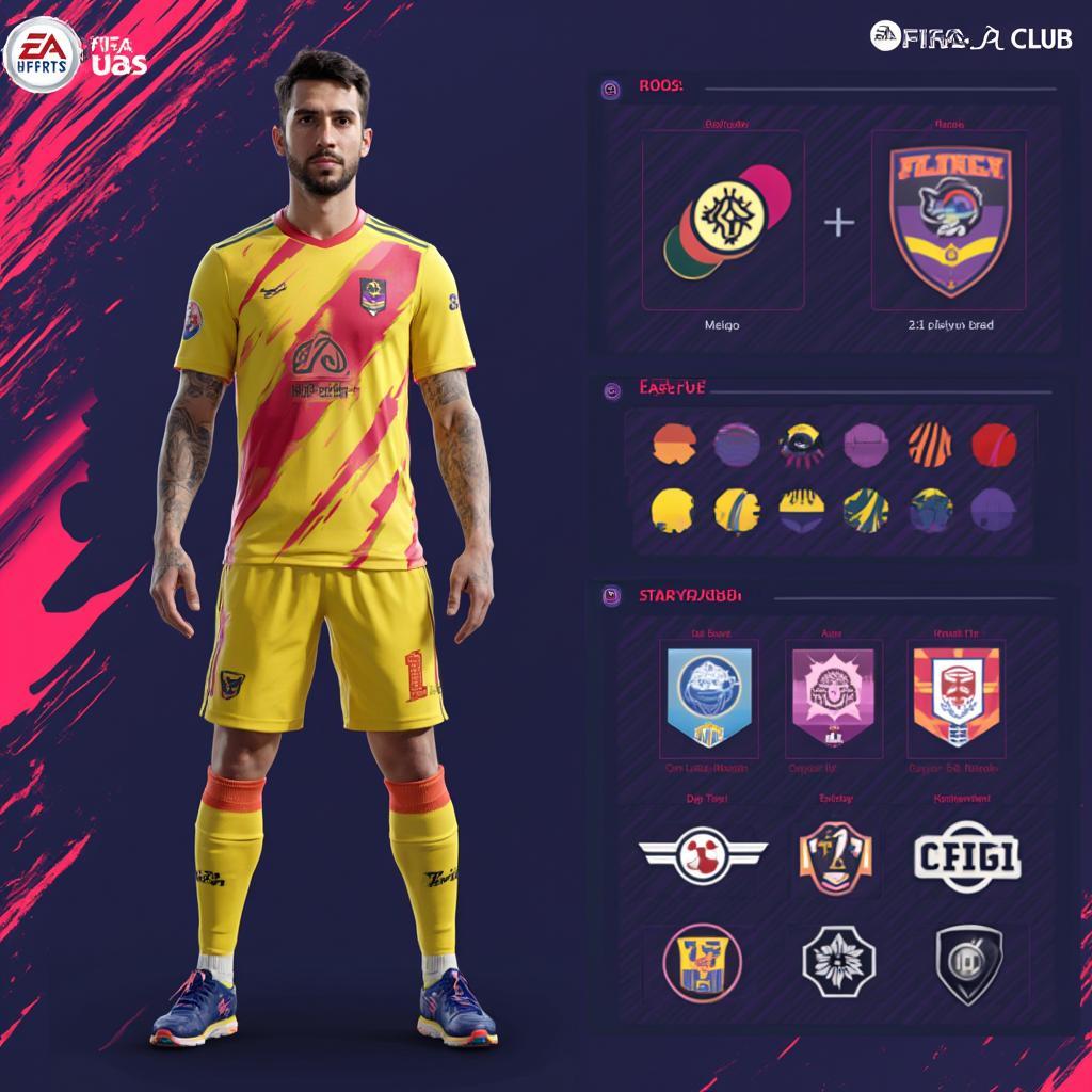 Designing a Custom Kit in FIFA 22 Create a Club