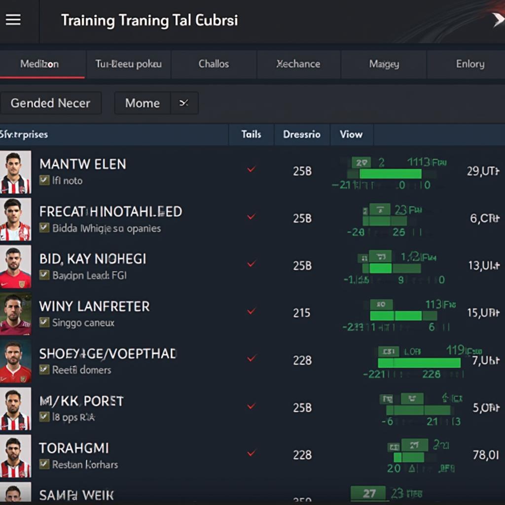 FIFA 23 Career Mode Training Schedule