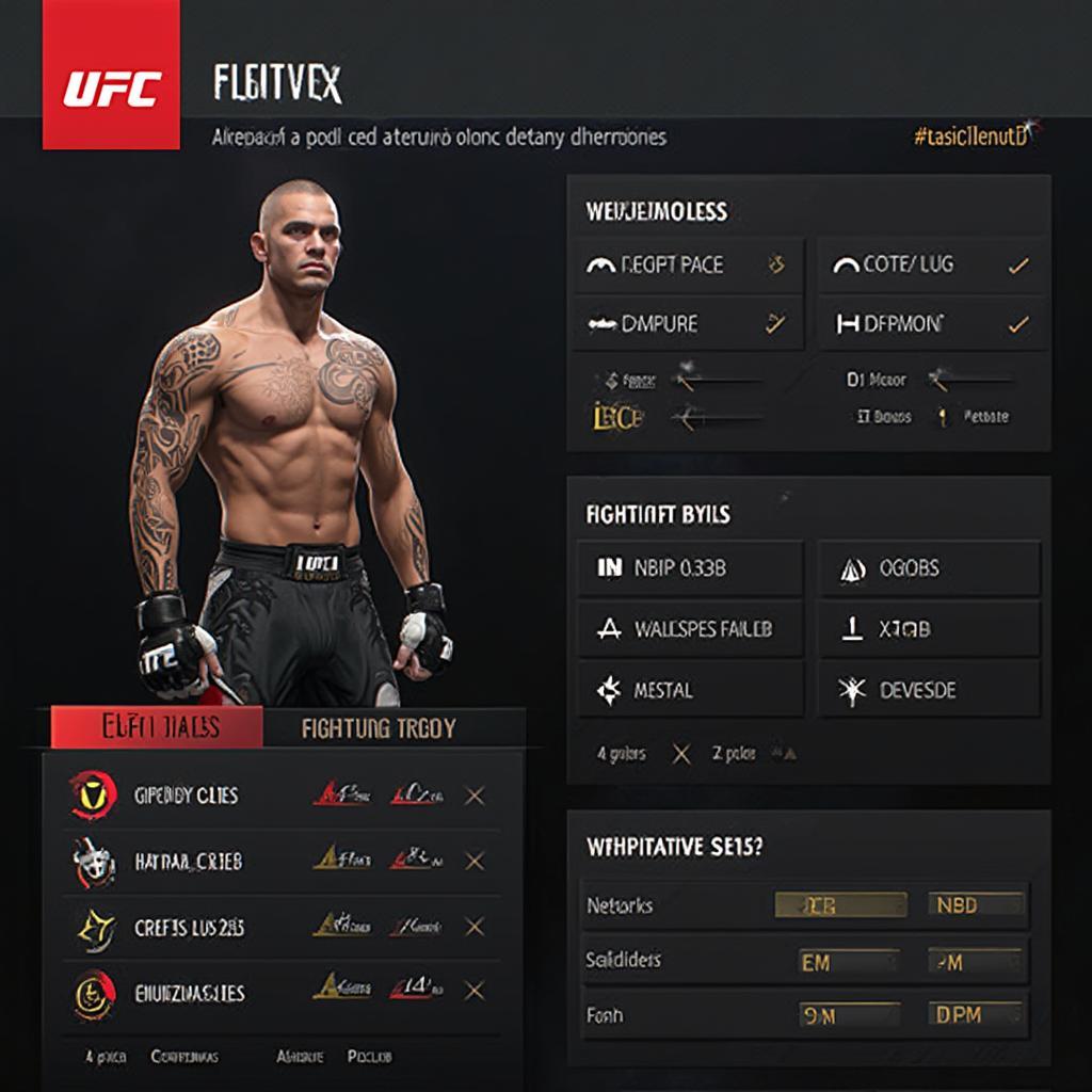 EA UFC Career Mode Fighter Creation Tips