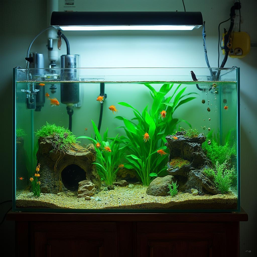 Ideal Fish Tank Setup in Tamil