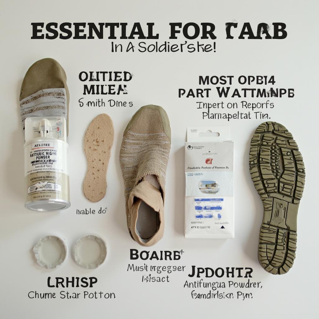 Essential Foot Care Products for Soldiers