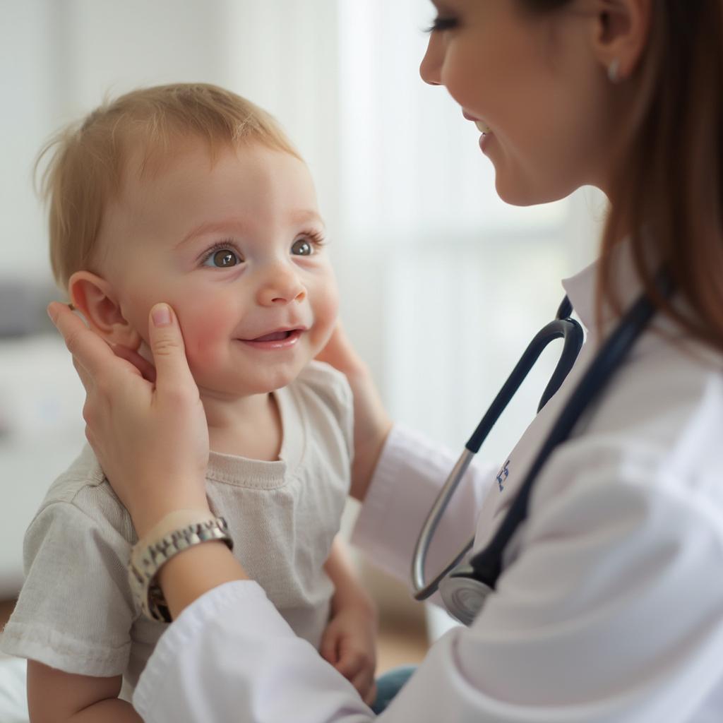 Four-Month-Old Baby Health Checkup