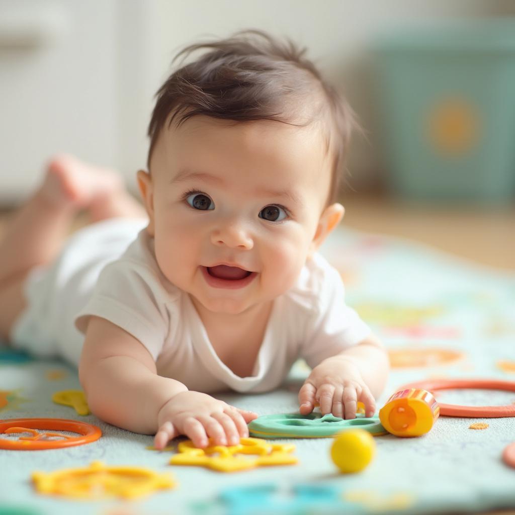 Engaging Playtime for a Four-Month-Old