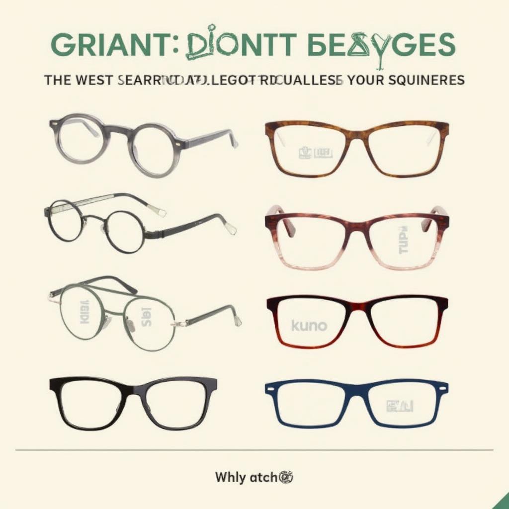 Glasses Styles to Avoid for Square Faces