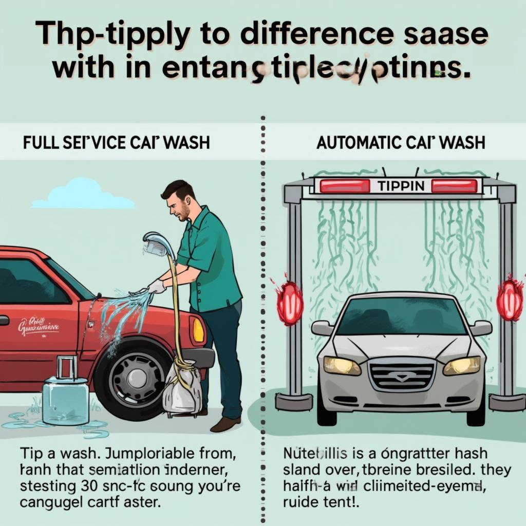 Full-Service vs. Automatic Car Wash Tipping Etiquette