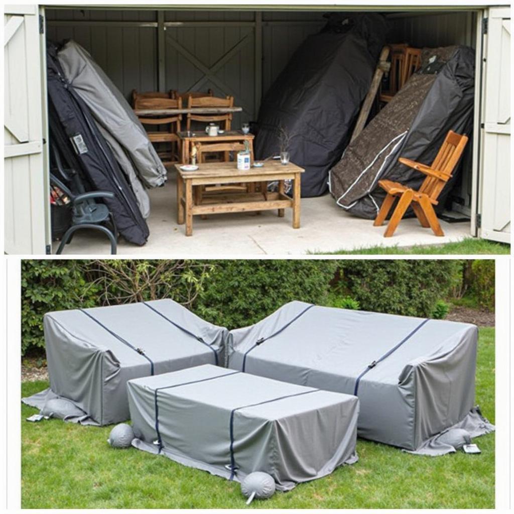 Storing Garden Furniture for the Winter