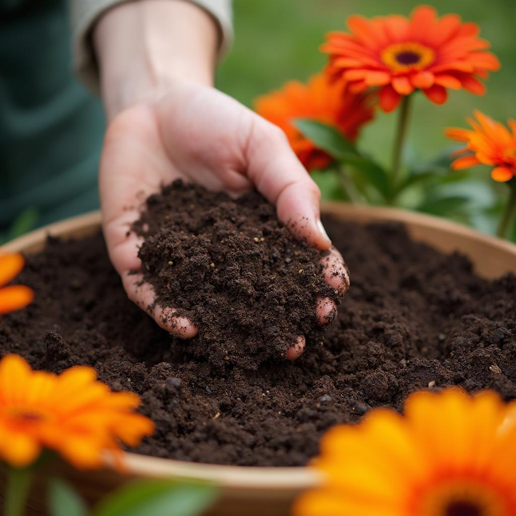 Gerbera Daisy Soil and Fertilizer