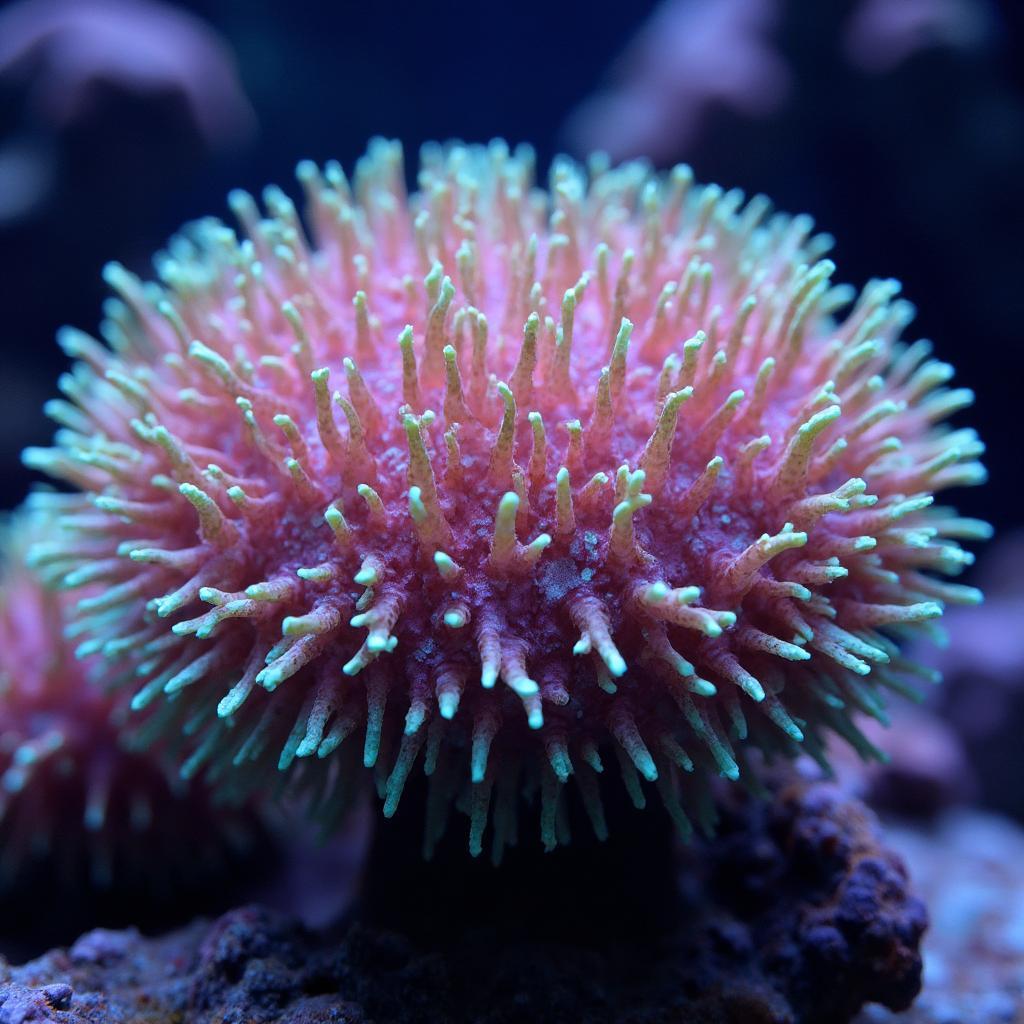 Goniopora Coral Thriving Under Correct Lighting