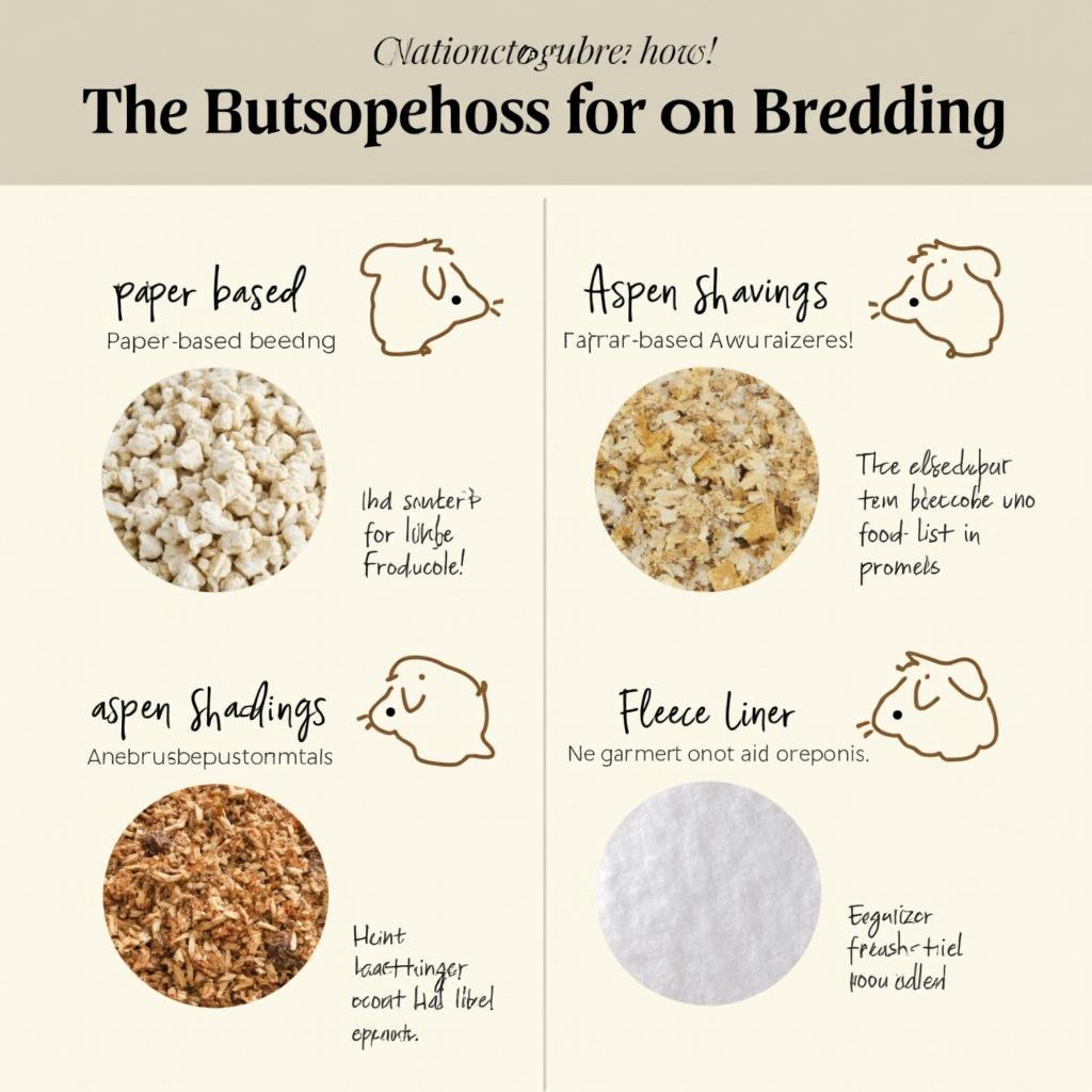 Different Types of Guinea Pig Bedding