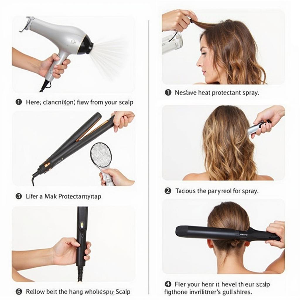 Using Hair Styling Tools Safely