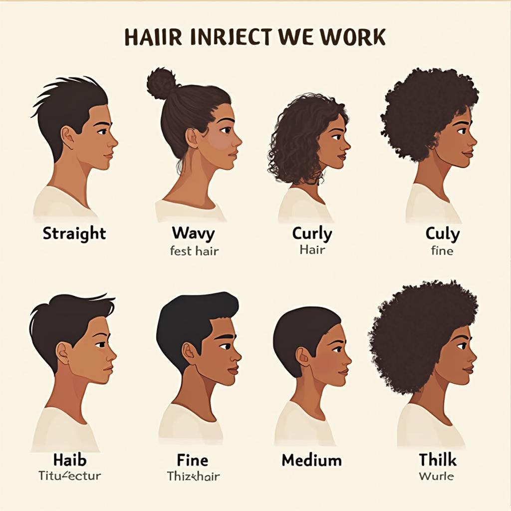 Malayalam Hair Type Chart