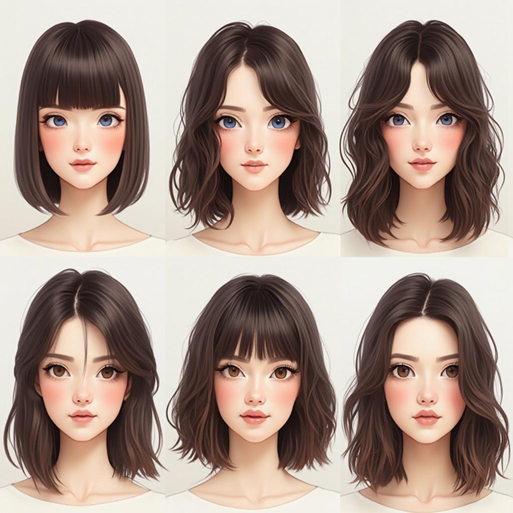 Ideal Hairstyles for Heart Shaped Faces