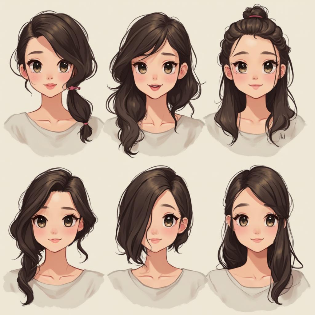 Hairstyles that Complement Square Faces