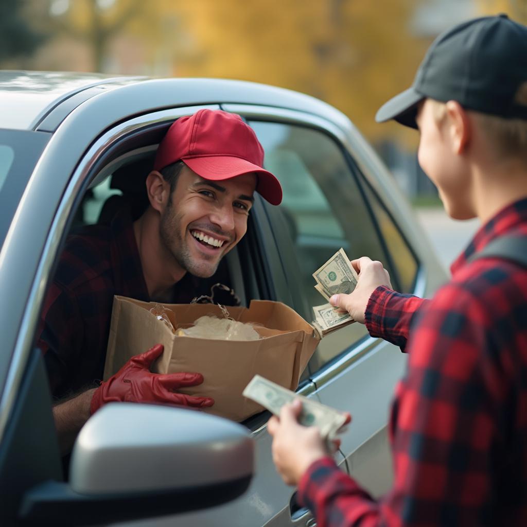 Do I Tip When Deliver Food to Car?