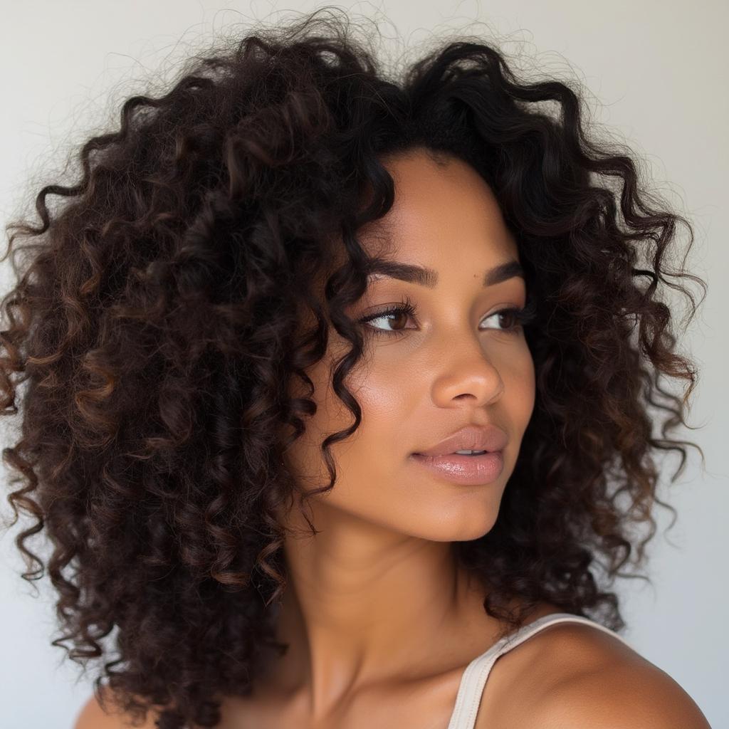 Showcase of Healthy and Defined S-Curls