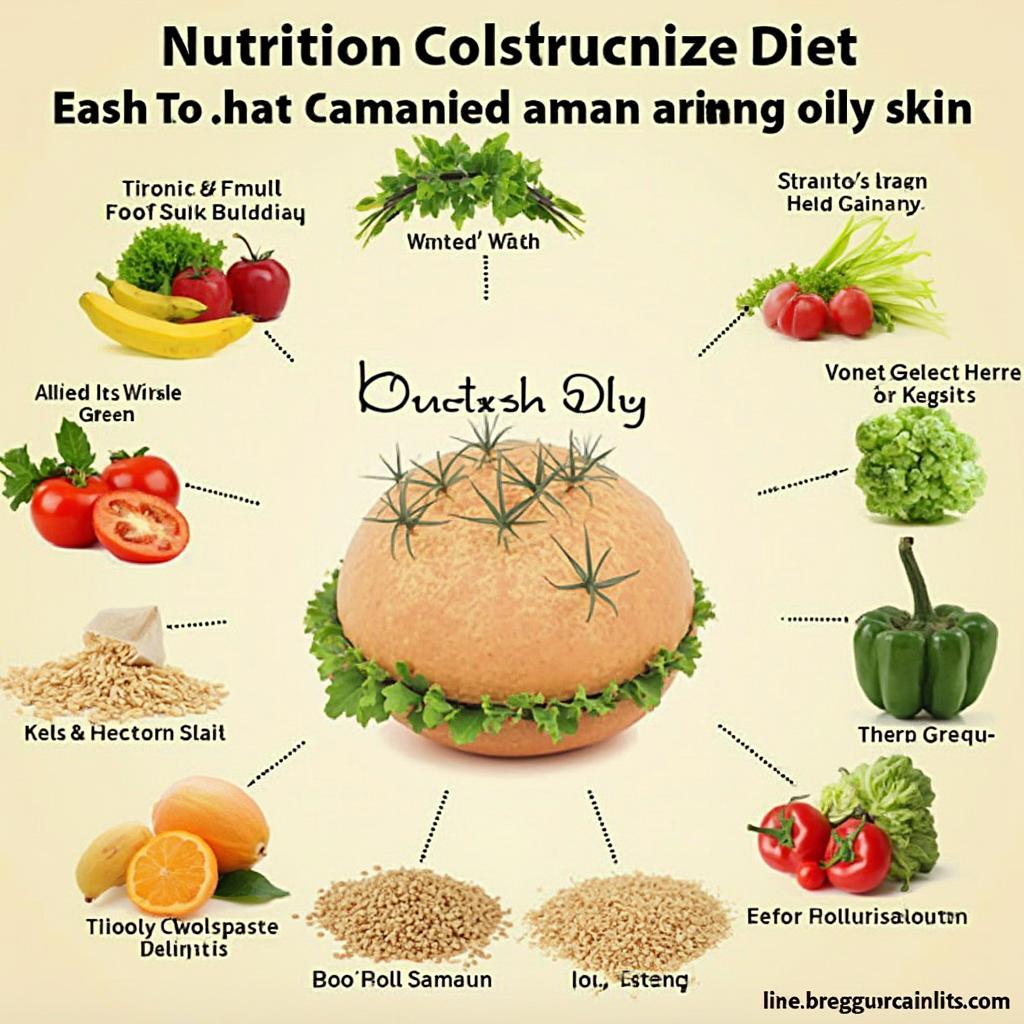 Healthy food choices for managing oily skin