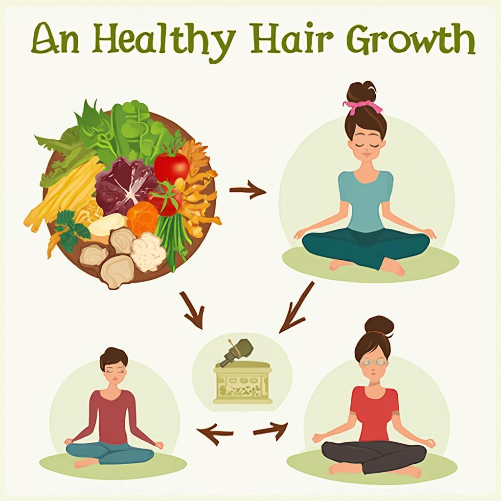 Maintaining Healthy Hair with a Balanced Diet and Lifestyle