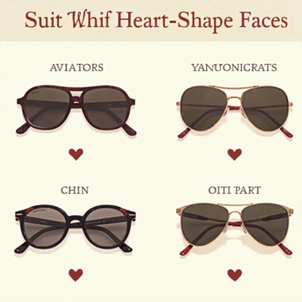 Perfect Eyewear for Heart-Shaped Faces