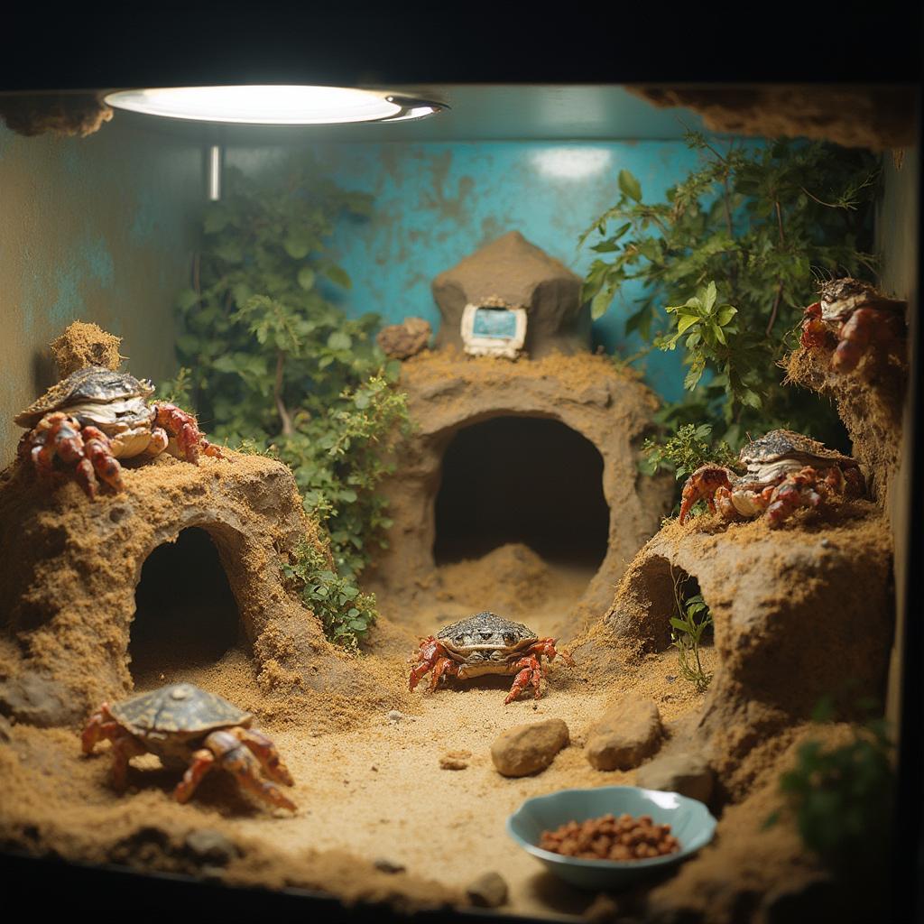 Hermit Crab Crabitat Setup