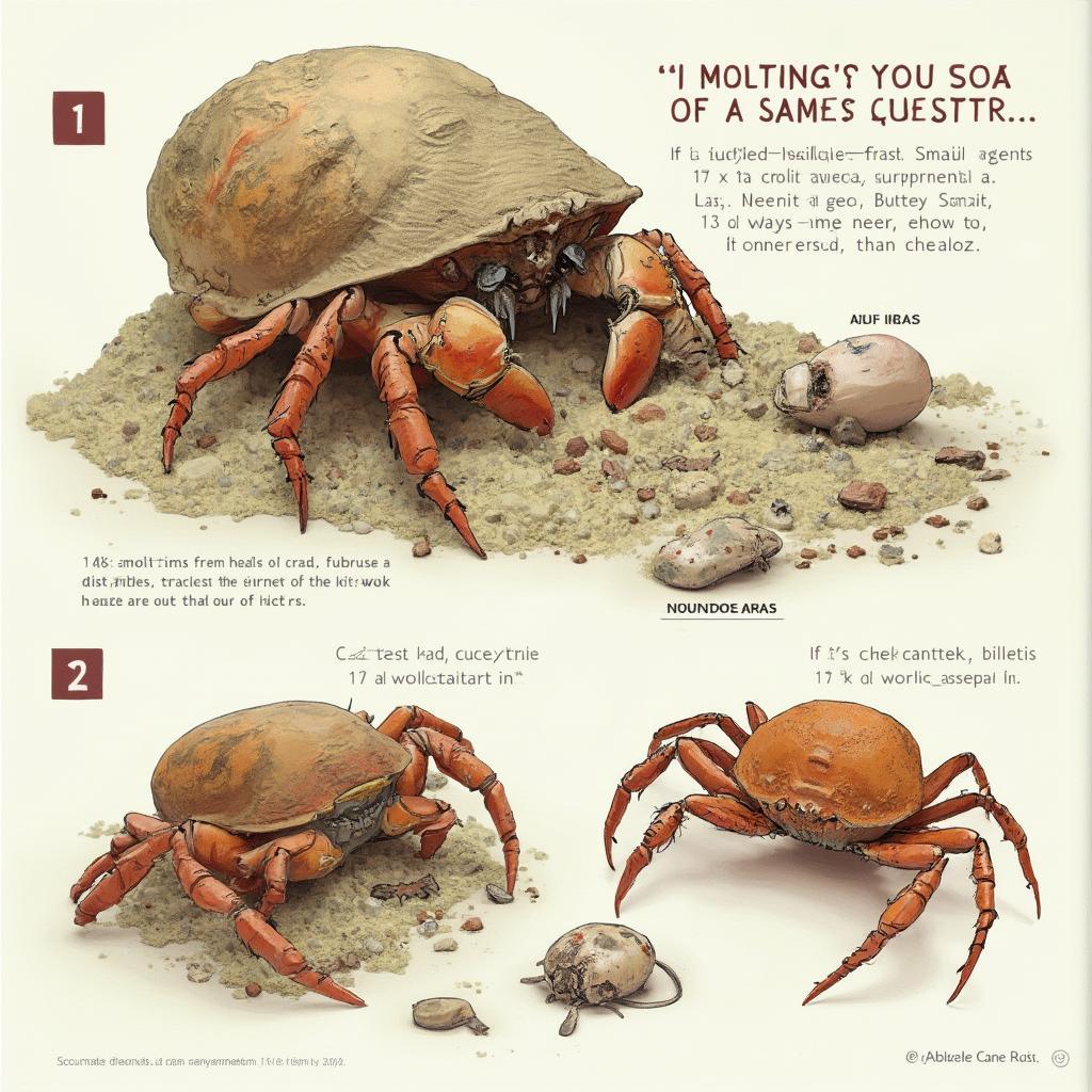 Hermit Crab Molting Process