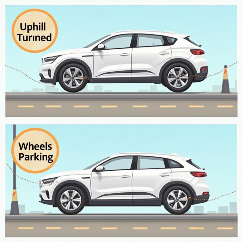 Hill Parking a Manual Car: Handbrake and Wheel Positioning