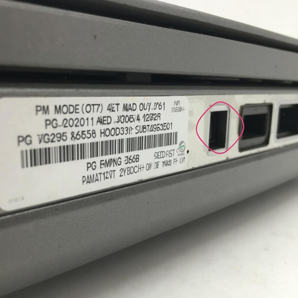 Locating the Physical Label with Model Number on an HP Laptop