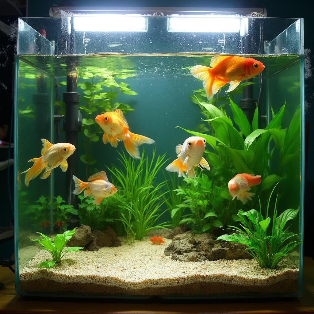 The Perfect Goldfish Tank Setup