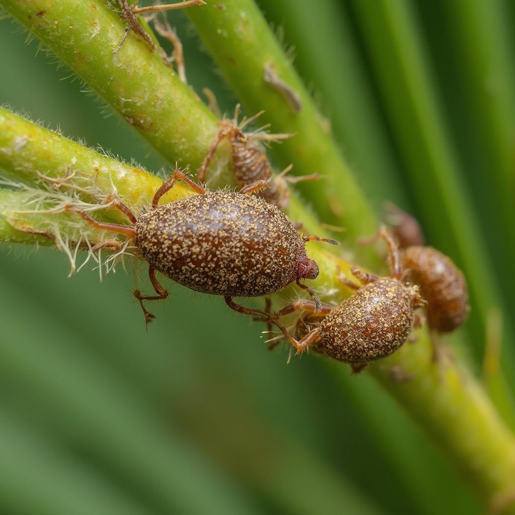 Identifying Scale Insects on a Sago Palm