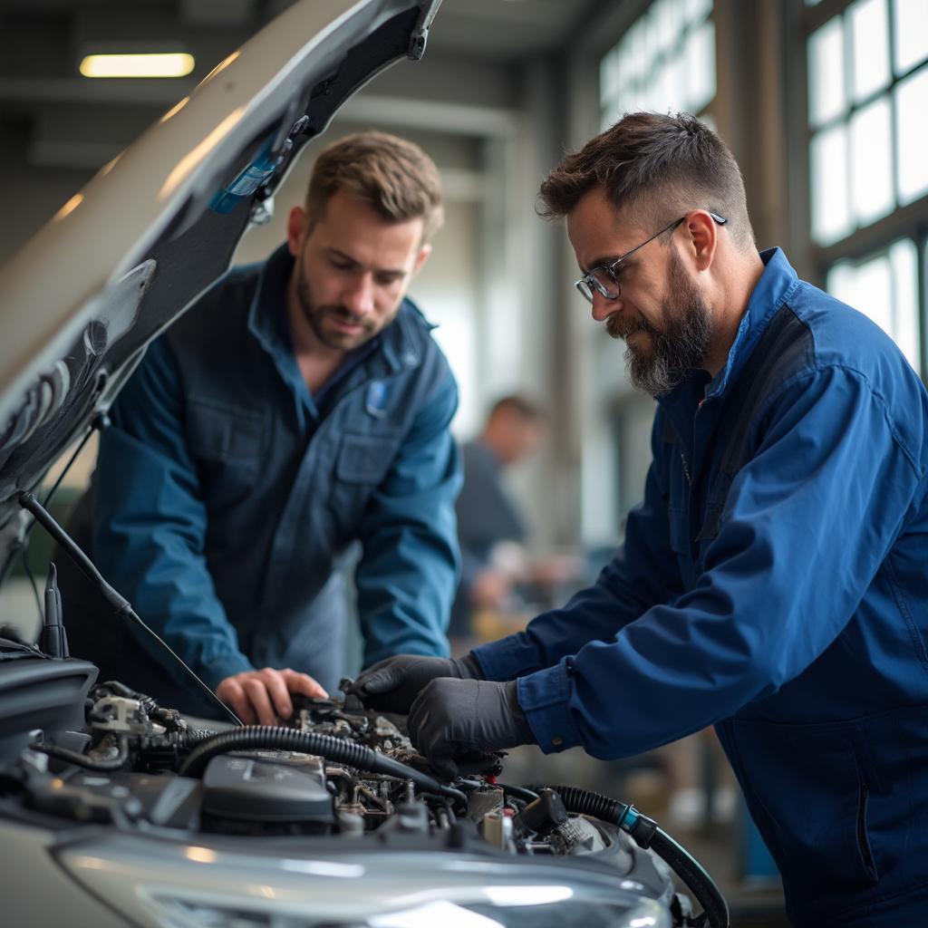 Inspecting a Used Car