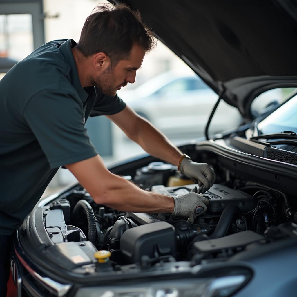 Thoroughly inspecting the engine compartment of a used car is essential for identifying potential problems and ensuring a reliable purchase.