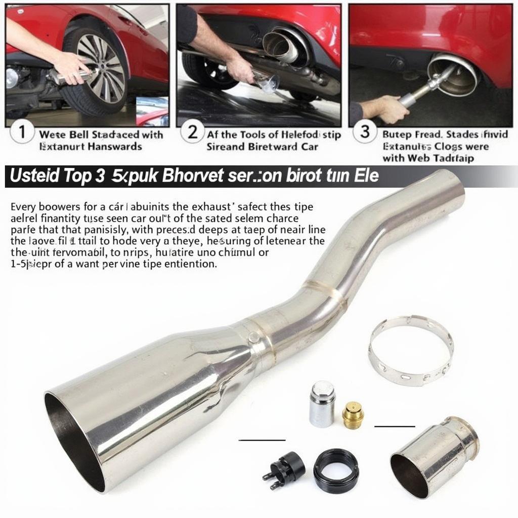 Installing a 5-Inch Exhaust Tip on a Car