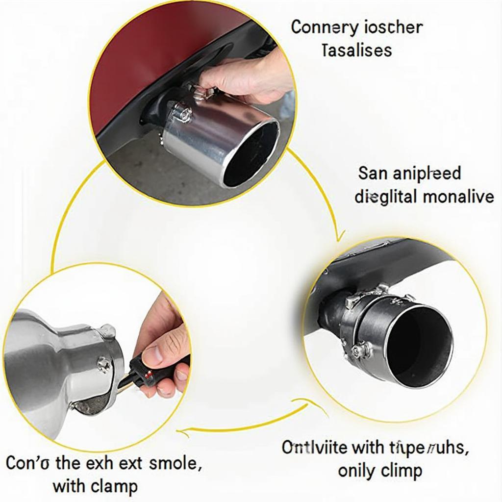 Installing a Bolt-On Exhaust Tip with a Clamp