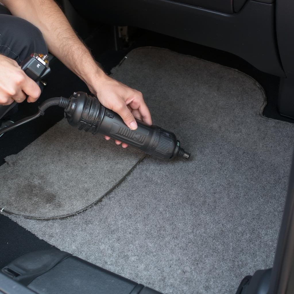 Installing Molded Car Carpet