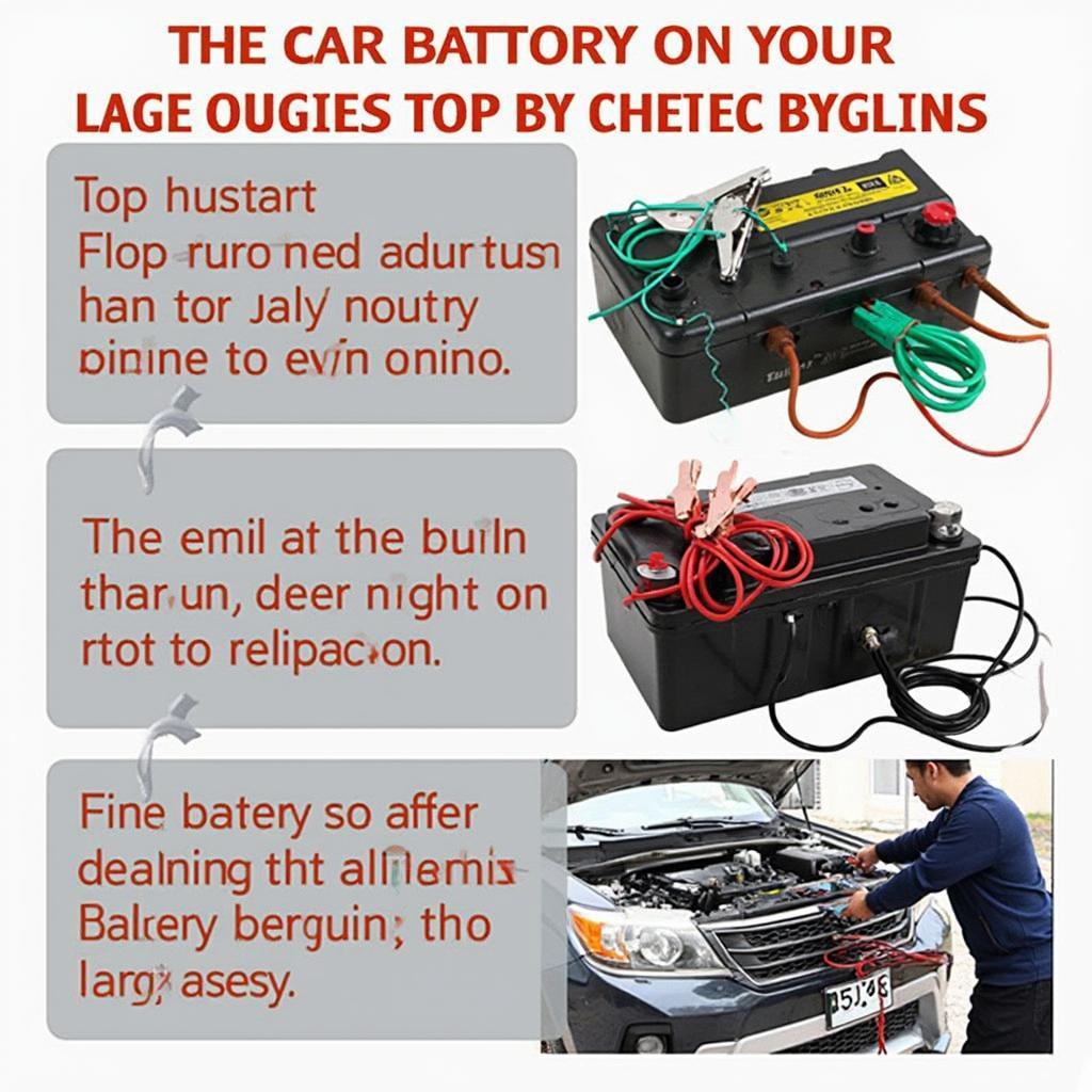 Jump Starting a Car: A Visual Guide