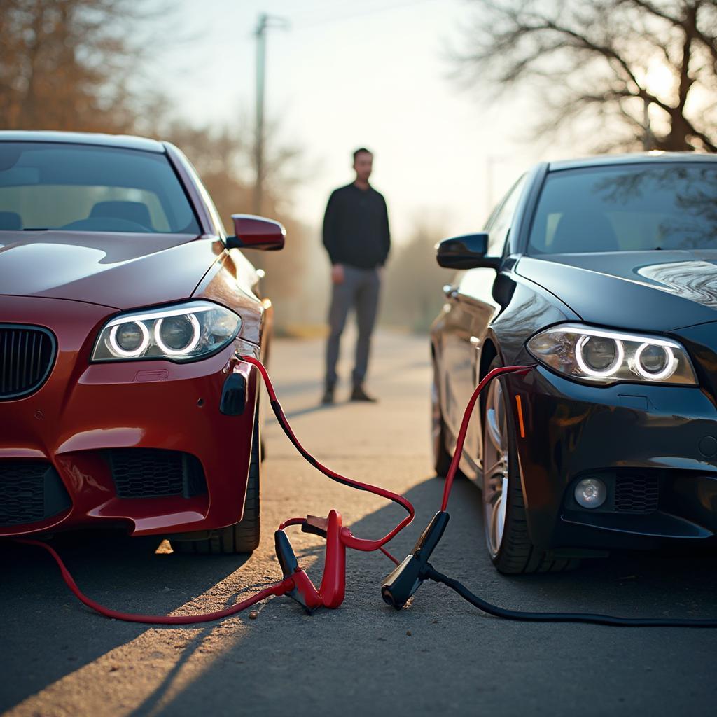 Jumpstarting a Car Safely