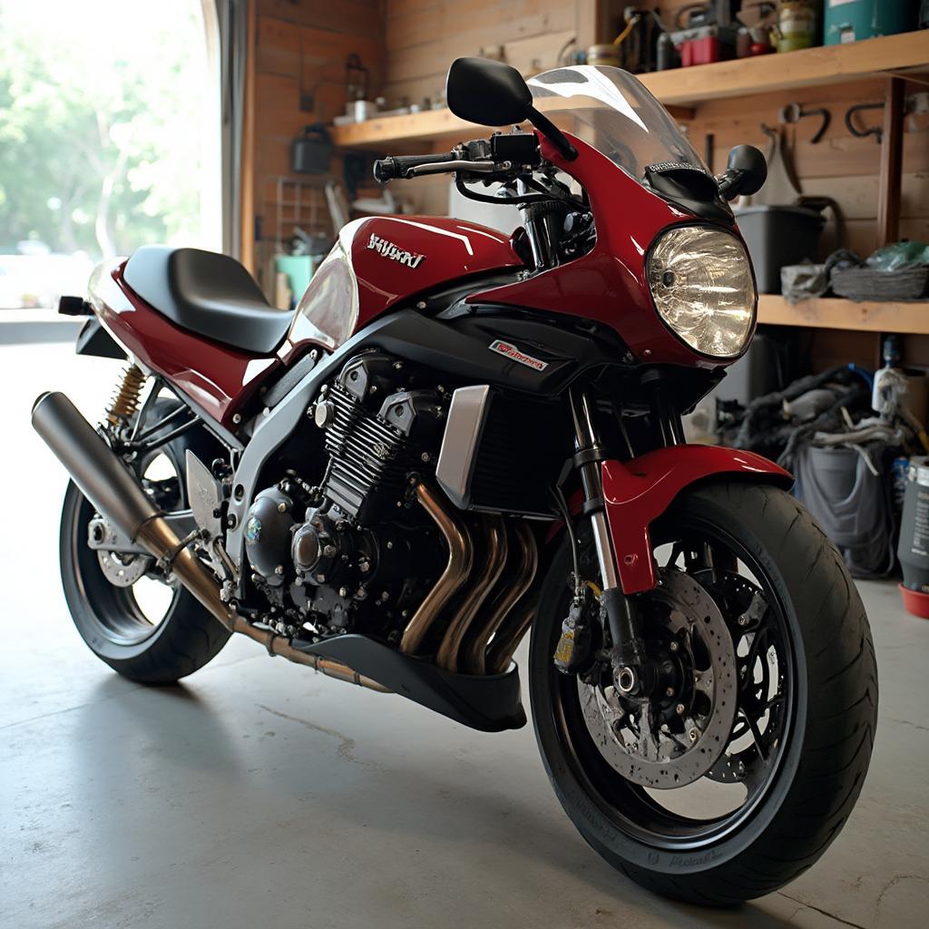 Long-Term Care for a Suzuki Katana Motorcycle