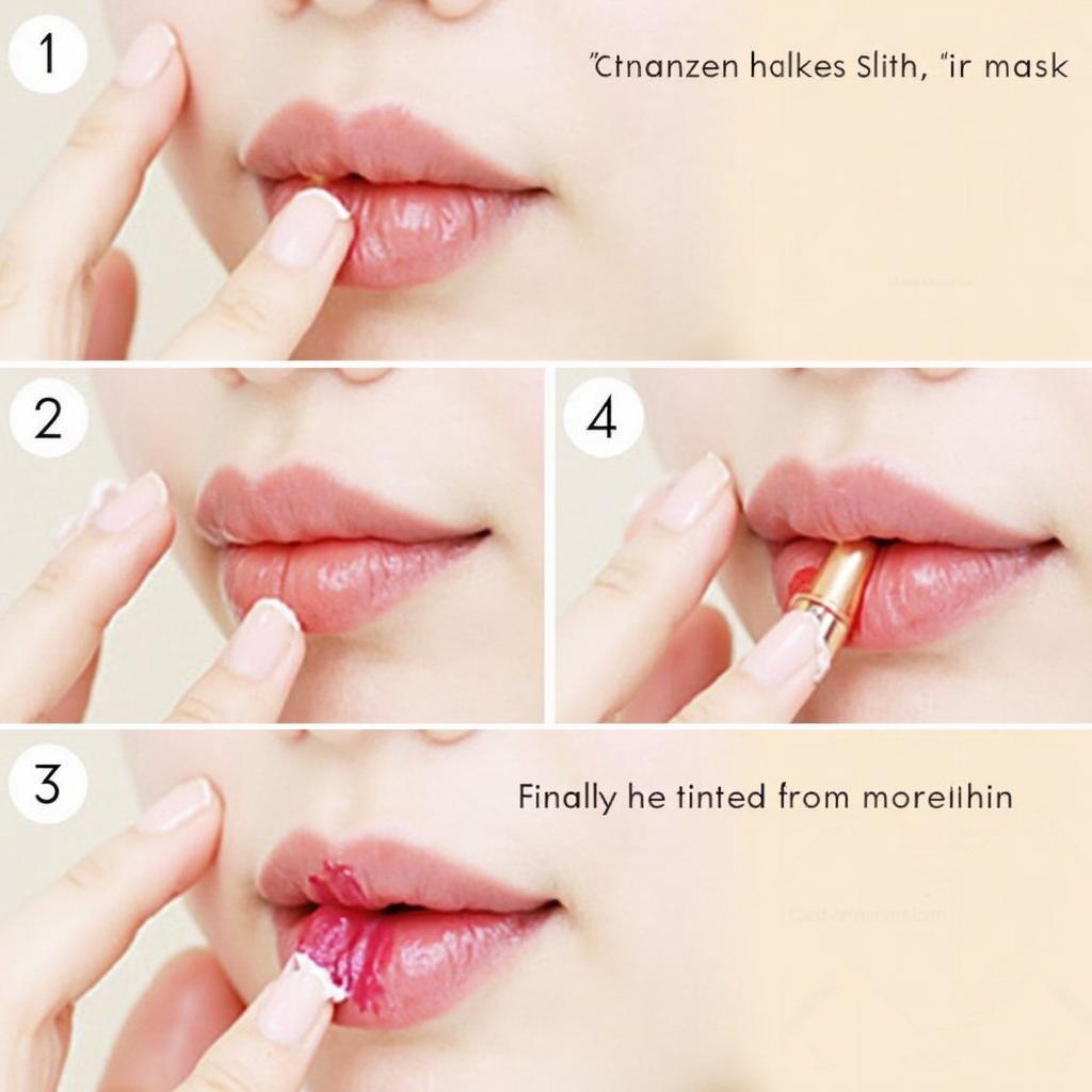 Step-by-Step Korean Lip Care Routine