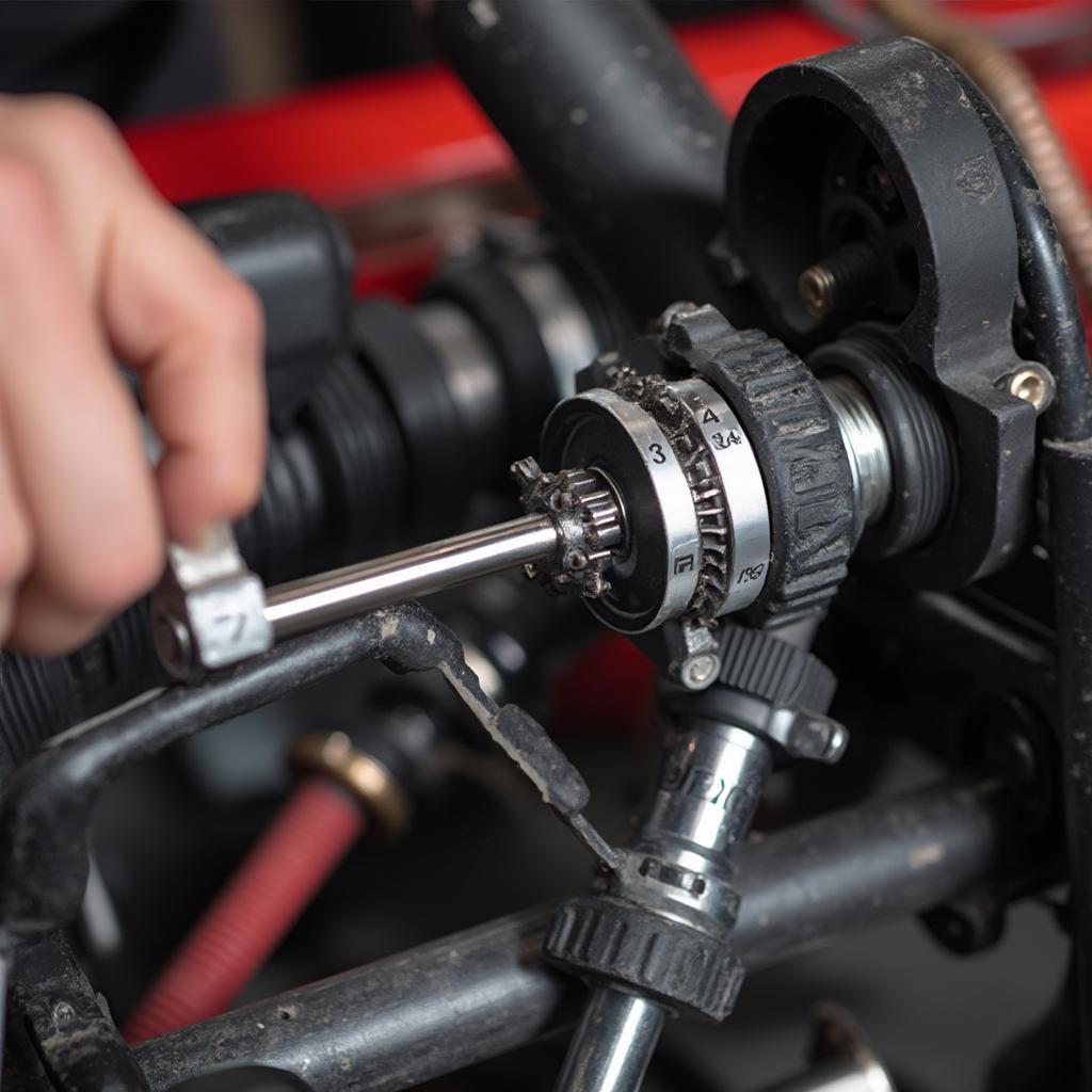 Late Model Dirt Car Shock Adjustments