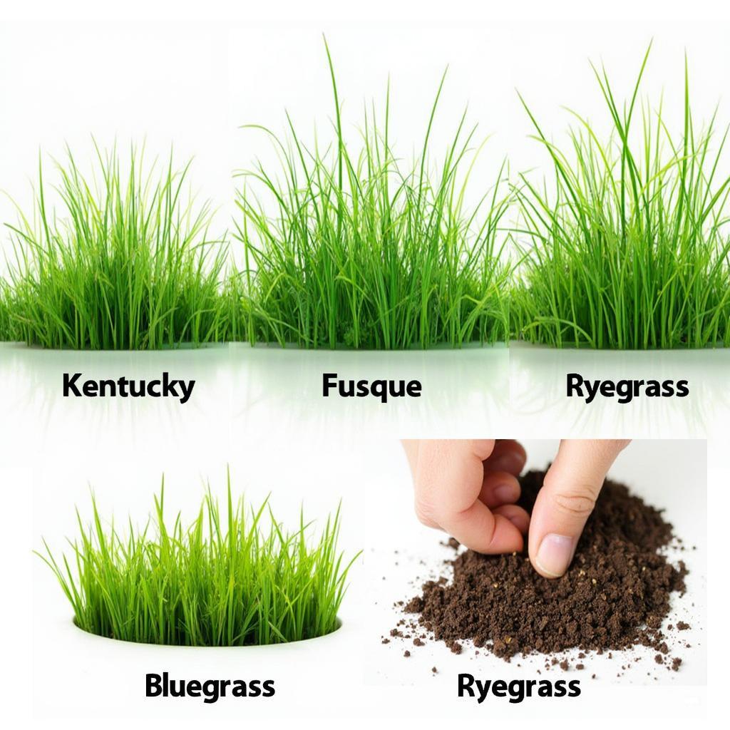 Identifying different lawn types