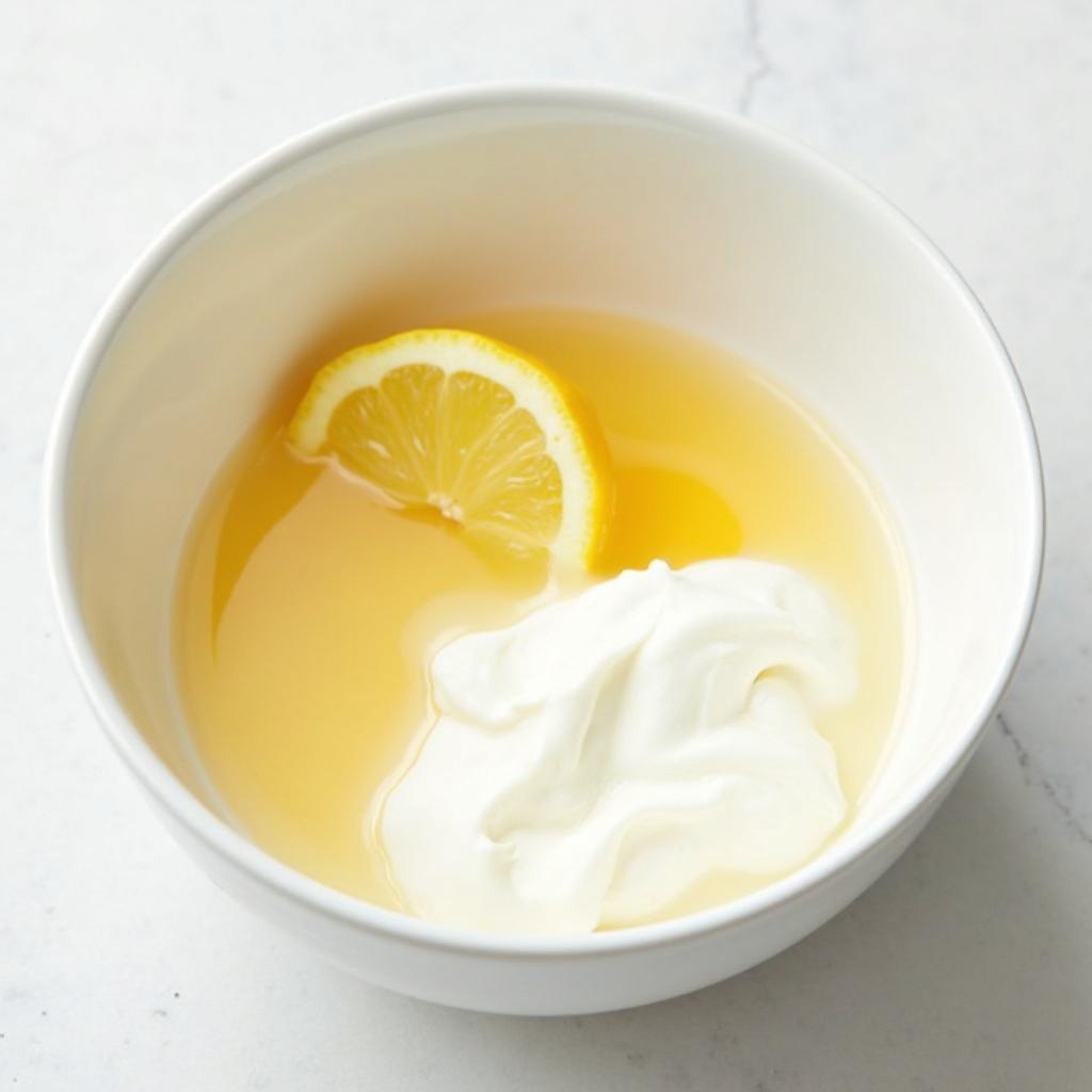 Natural Hand Mask with Lemon, Yogurt, and Honey