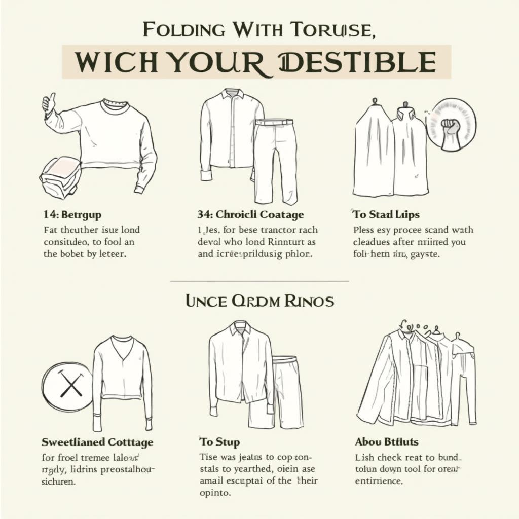 Proper linen care techniques for clothing