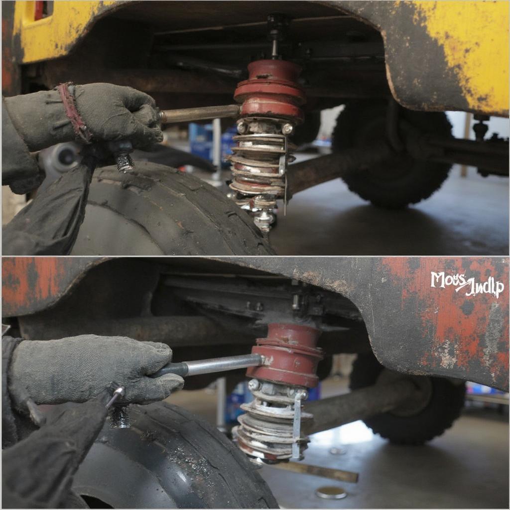 Lou Vee Air Car Axle Alignment Process