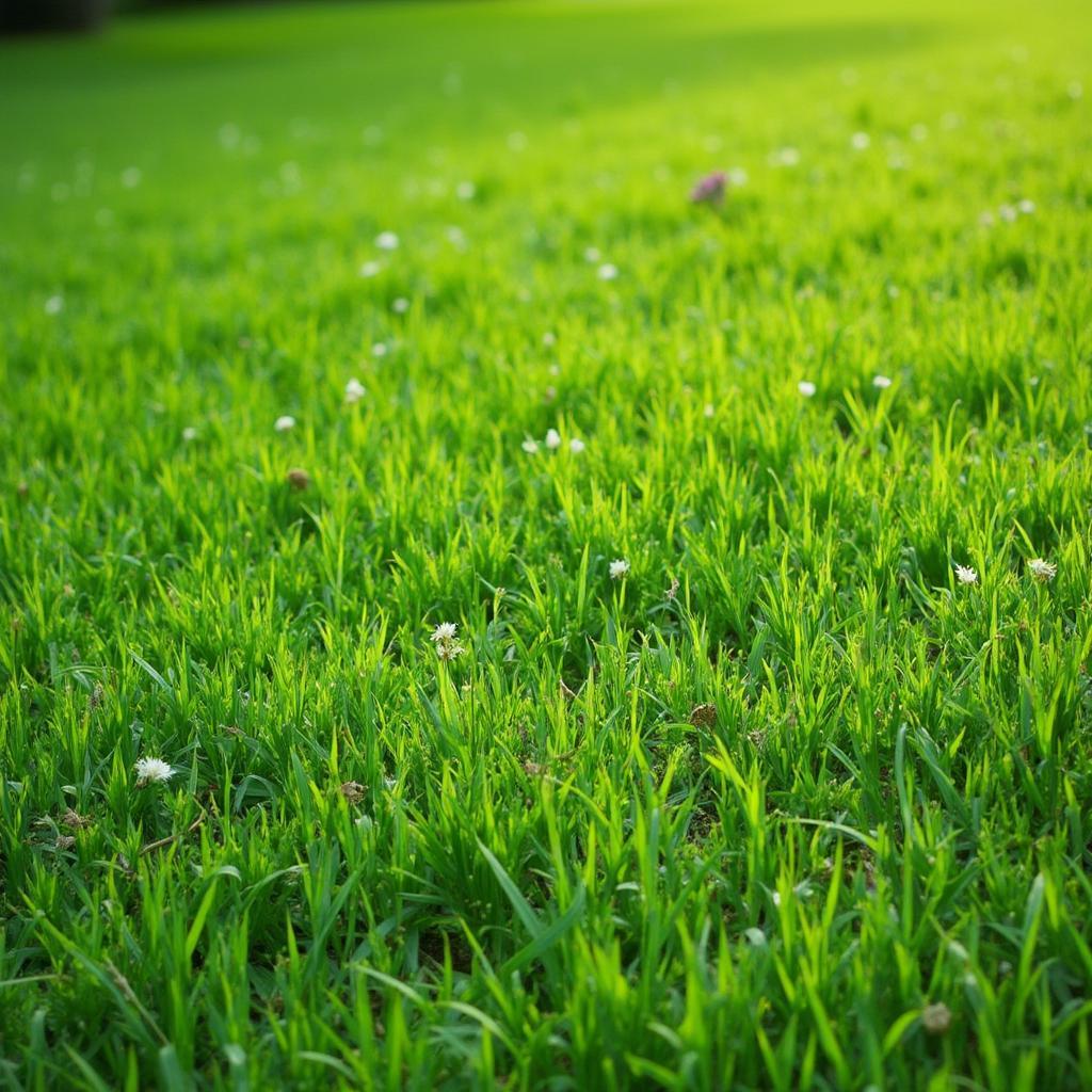 A Lush Green Lawn