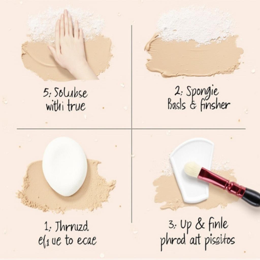 Techniques for Applying Makeup Base